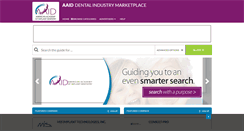 Desktop Screenshot of dentalindustrymarketplace.com